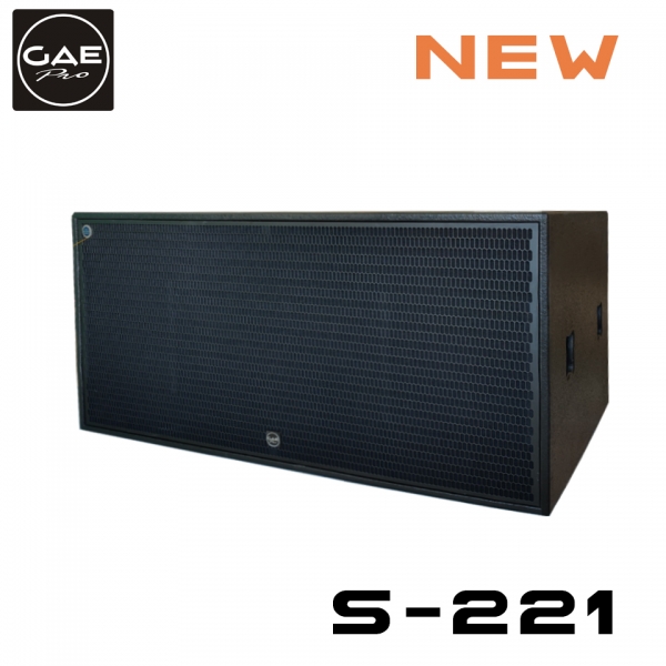 【S-221】双21寸超低音扬声器系统