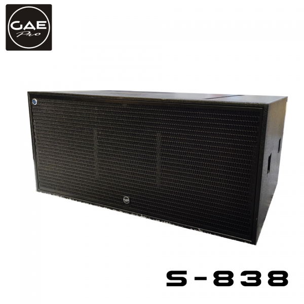 【S-838】三18寸超低音扬声器系统